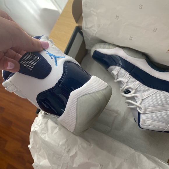 Jordan 11 white/university blue - Picture 6 of 6